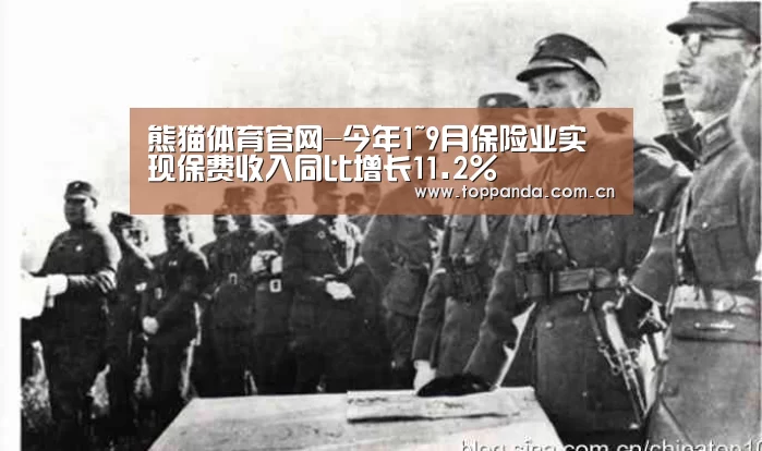 熊猫体育官网-今年1~9月保险业实现保费收入同比增长11.2%(图4) 熊猫体育
