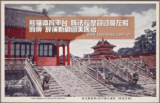 熊猫体育平台_陈法拉整容过度左脸麻痹 辞演新剧回美医治(图3) 熊猫体育